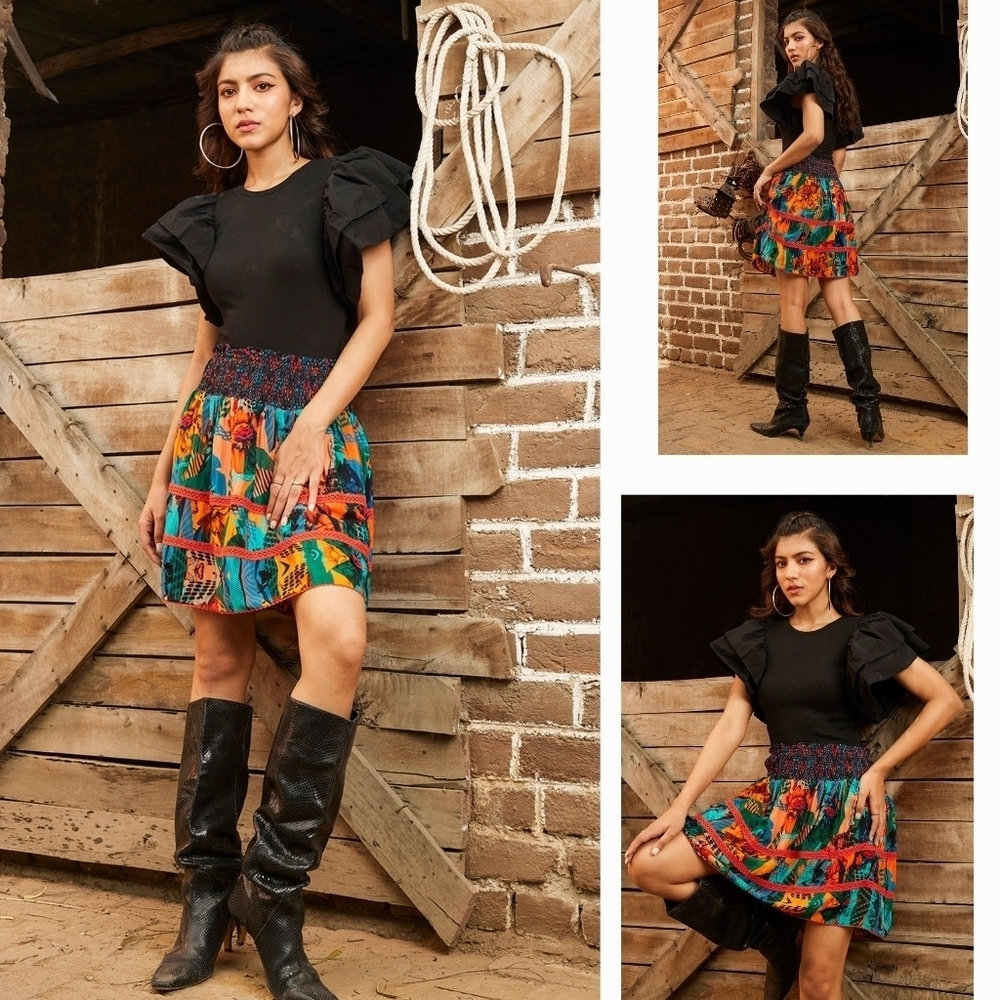 Bhanuni‎ Celestine Mini Skirt